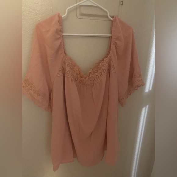 Bought from SHEIN. Size 18 Pink top - Picture 1 of 3